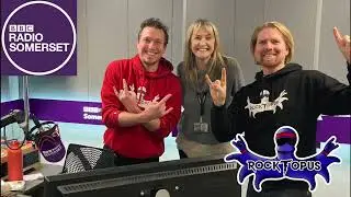 BBC Radio presenter 'Amazed' by Rocktopus as they write song live on air