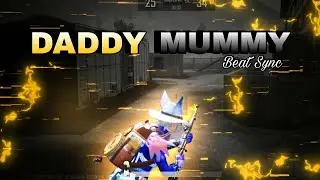 !! DADDY MUMMY !! BGMI Montage !! beat sync velocity montage !! @prince4u_