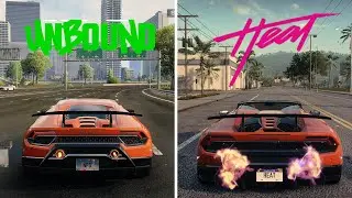In Depth Comparison | NFS HEAT VS NFS UNBOUND (WHICH IS BEST?) | LAMBORGHINI HURACAN PERFORMANTE