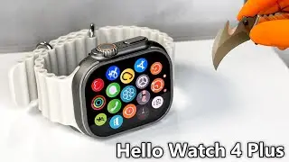 Hello Watch 4 Plus (4G Android SmartWatch with SimCard Insert + 16GB ROM + 2GB RAM) UNBOXING ASMR