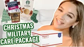 CHRISTMAS THEMED MILITARY CARE PACKAGE // Tips + Ideas To Make The Perfect Deployment Care Package