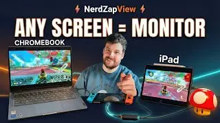 Превратите Chromebook, iPad или ноутбук в HDMI-монитор! (Приложение не требуется)