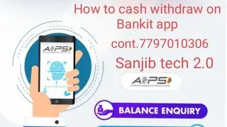 Bankit Aeps.How to Withdraw on Bankit App.