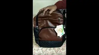 F Gear Luxur Brown 25 Liter Laptop Backpack (2404)