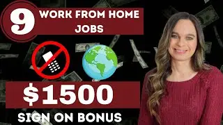 9 WORK FROM HOME REMOTE JOBS HIRING NOW! 2022 | $1500 BONUS | SOME WORLDWIDE | PART-TIME & FULL TIME