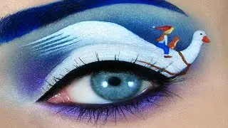 DIY Crafts - 25 CREATIVE & INSPIRING EYE MAKEUP ART