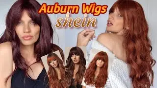 AUBURN WIG REVIEW SHEIN #Wigs #wigreview #sheinhaul
