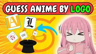 Guess ANIME by LOGO 🔥  Anime Logo Quiz 🔍