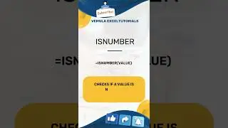 ISNUMBER formula Top 100 Excel formulas #msexcel #exceltutorials #exceltips #trending #excelformulas