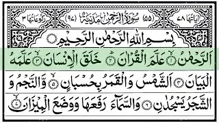 Surah Rahman | EP_ 00725 By Qari Sudais Ahmad | سورہ رحمٰن 55 | Beautiful recitation |Beauty Quran