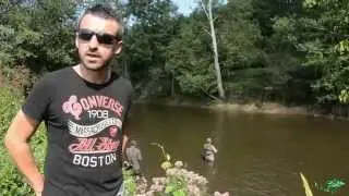 Reportage p&ecirc;che. Restauration de la continuit&eacute; &eacute;cologique du fleuve ORNE. Dept 14