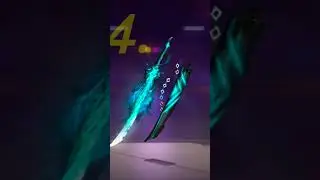 TOP 5 KATANA SKIN IN FREE FIRE 🥵- Garena Free fire max #shortsfeed #shorts #viral