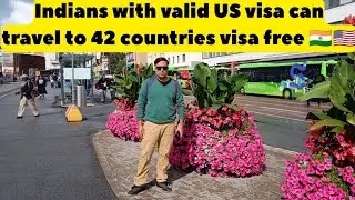 Indians with valid US visa can travel to 42 countries visa free in 2025🇮🇳🇺🇸