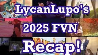 Wolf's 2025 Furry Visual Novel Recap