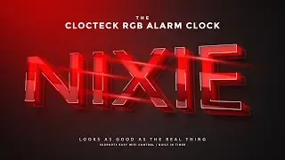 The Cloctek Nixie-Like Alarm Clock