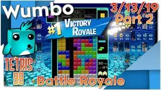 Tetris 99 - Flawless Stream - Wumbo 930 Wins 1000 Games