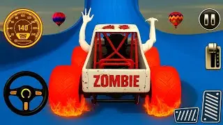 Monster Truck Mega Ramp Impossible Driver - Monster Truck Stunt Racing - Android Gameplay