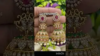 #ஜிமிக்கி # one gram gold polish Jimiki Collections. Premium Quality. Please Subscribe 🙏.