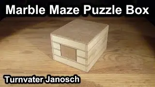 Marble Maze Puzzle Box