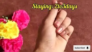 Bella voste nail polish review ❤️/nail paints/cost? staying......? Rakshitha Srinivas Telugu