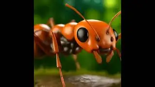 A rare ant is orange  Neural network