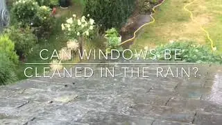 Windows Cleaned In Rain? - WFP Pure Water Window Cleaning. Glide Cleaning Limited
