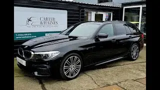 BMW 5 Series 2.0 520d MHT M Sport Touring 5dr Diesel Hybrid Auto xDrive Euro 6 (s/s) (190 ps)