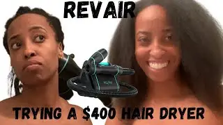 TRYING A $400 HAIR DRYER | REVAIR REVIEW