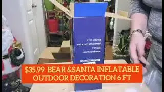 IDEAS FOR CHRISTMAS DECOR OUTDOOR /INDOOR.#unboxing #Amazon