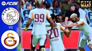Fc 26 AJAX против GALATASARAY (0-3) Полный матч Лиги чемпионов УЕФА 25/26 4K60Hz