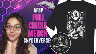 NEW SNYDERVERSE SHIRT FOR FULL CIRCLE EVENT!