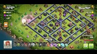 TH9 VS TH15 by Bryan #th9push #th9attack