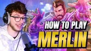 How to Play MERLIN in SMITE 2 - Abilities, Builds, and More!