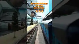 Indian Railways Model Train Run | WAP-7 Model | train video #shorts #indianrailways #trainvideo
