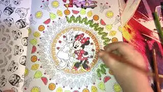 LIVESTREAM - Disney Mandalas - Minnie & Daisy