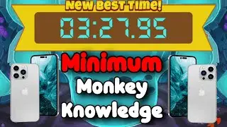 BTD6 Race Mobile Friendly Tutorial 📱 Minimum Monkey Knowledge 📱 Riptide Madness