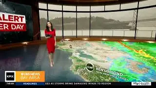 HOW windy and rainy was the Bay Area this morning? And how much more can you expect on Christmas?