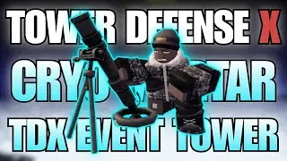 Freezing MK II+ Eradicator With The New OP Cryo Mortar!: Roblox TDX