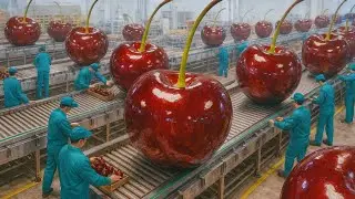 Inside the Factory: Full Cherry Juice Production Process in a Modern Facility