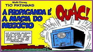 TIO PATINHAS - A Propaganda É A Magia Do Negócio | Quadrinhos Disney | Gibi Da Disney | Desenho