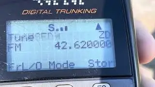 42.620 MHz FM 131.8 Hz PL CHP - Golden Gate Division Channel AQUA - WNUH520 VHF Low DX! 02/26/2025