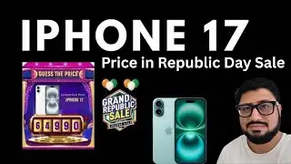 iPhone 17 is now in stock | 65,999 in republic day? #iphone17 | iphone 17 in republic day sale
