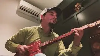 Playing A 3-String Cigar-Box Guitar! Acoustic/Electric Unique Instrument - 