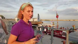 Mangalia, Romania 4K - Plimbare pe faleza,walk on seafront - travel video vlog calatorie