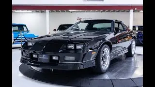 1986 Chevrolet Camaro Z28 IROC-Z Startup & Walk Around | For Sale at GT Auto Lounge 