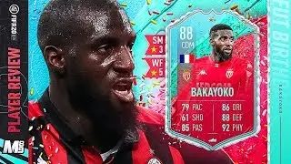 FUT BIRTHDAY BAKAYOKO PLAYER REVIEW | 88 FUT BIRTHDAY BAKAYOKO REVIEW | FIFA 20 Ultimate Team