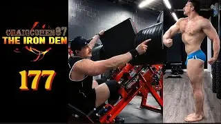 The Iron Den | ***900 LBS LEG PRESS*** | Classic Physique