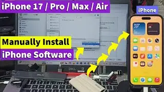 Как вручную установить файл обновления iOS IPSW (ПО iPhone) на iPhone 17/17 Pro Max/Air