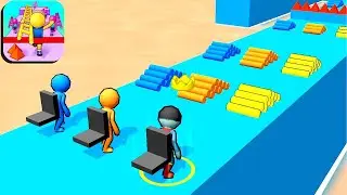 Ladder Race -- All Level Gameplay (iOS,Android) New Update Levels 1