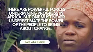Ama Ata Aidoo&rsquo;s iconic 1987 interview that shook the world.